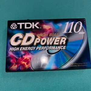 TDK CD Power High Energy Performance Blank Media - Black